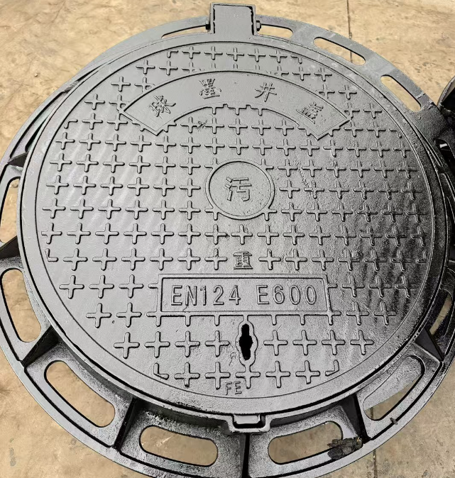 衢州球墨铸铁五防井盖展示